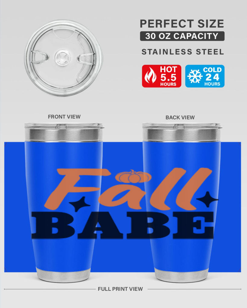 Fall Babe 89#- fall- Tumbler