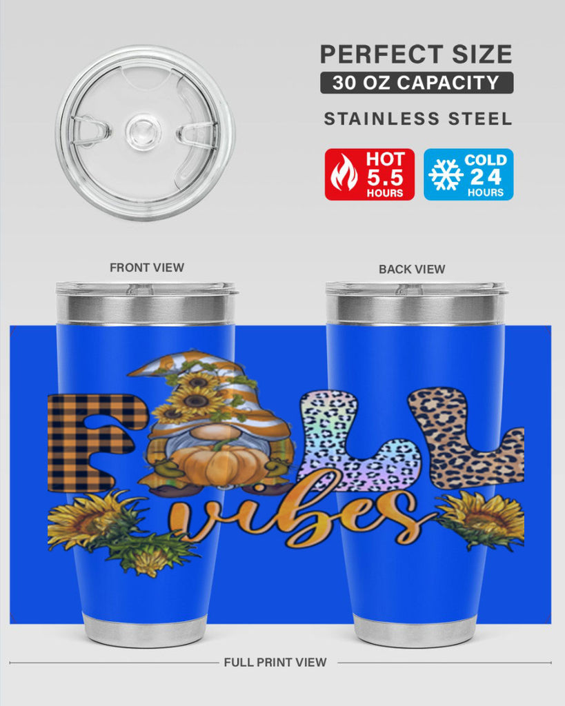 FallVibesFallGnome 164#- fall- Tumbler