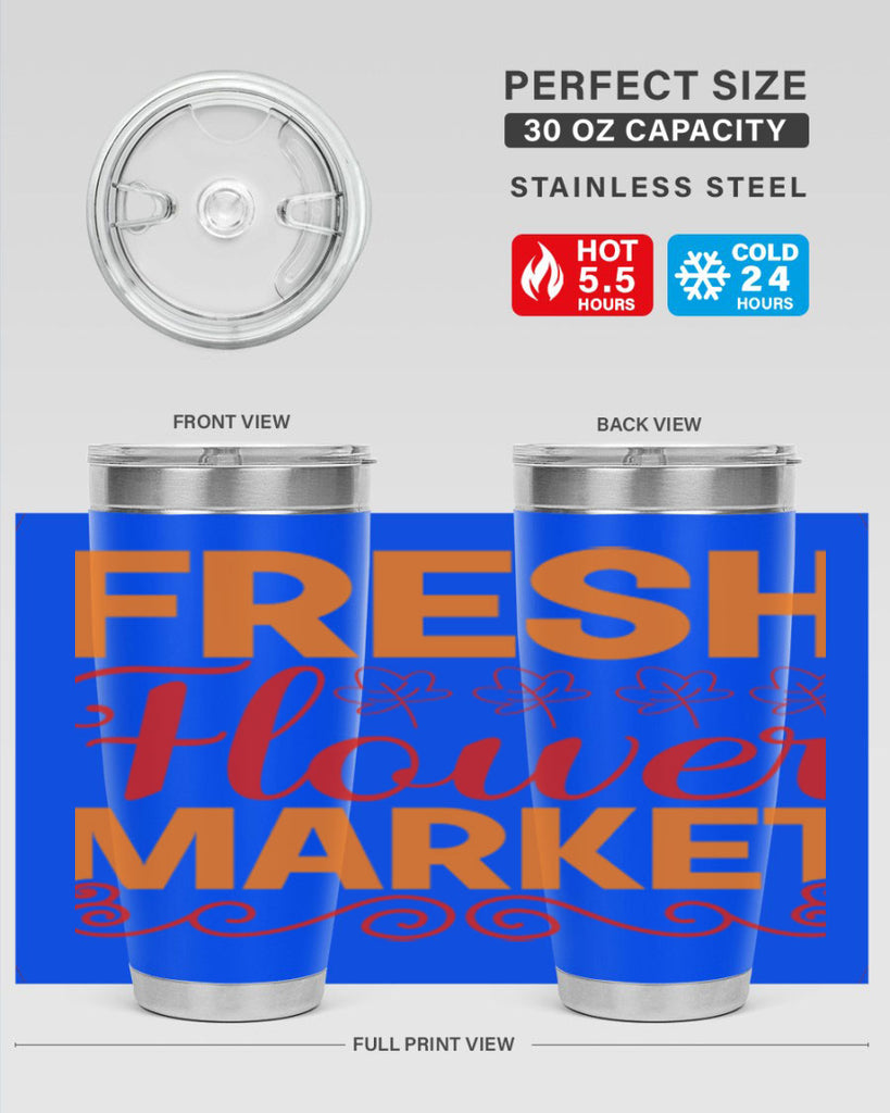 Fresh flower market 143#- spring- Tumbler