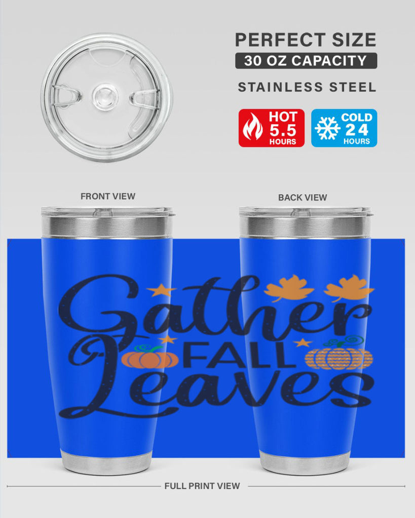 Gatherfallleaves 189#- fall- Tumbler