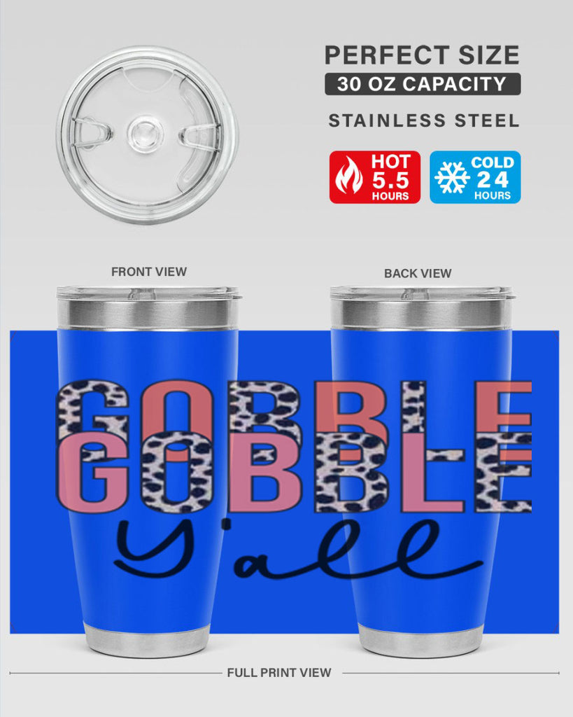 Gobble gobble yall 200#- fall- Tumbler