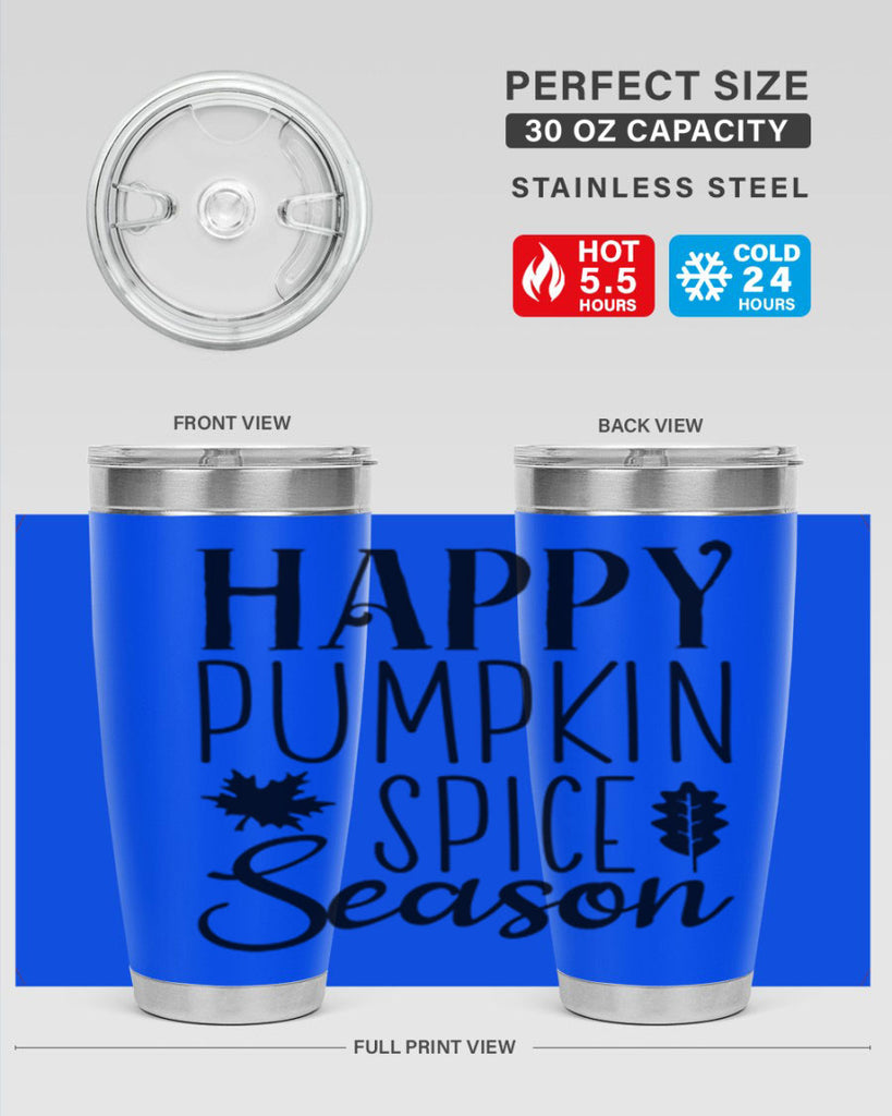 Happy Pumpkin Spice Sason 241#- fall- Tumbler