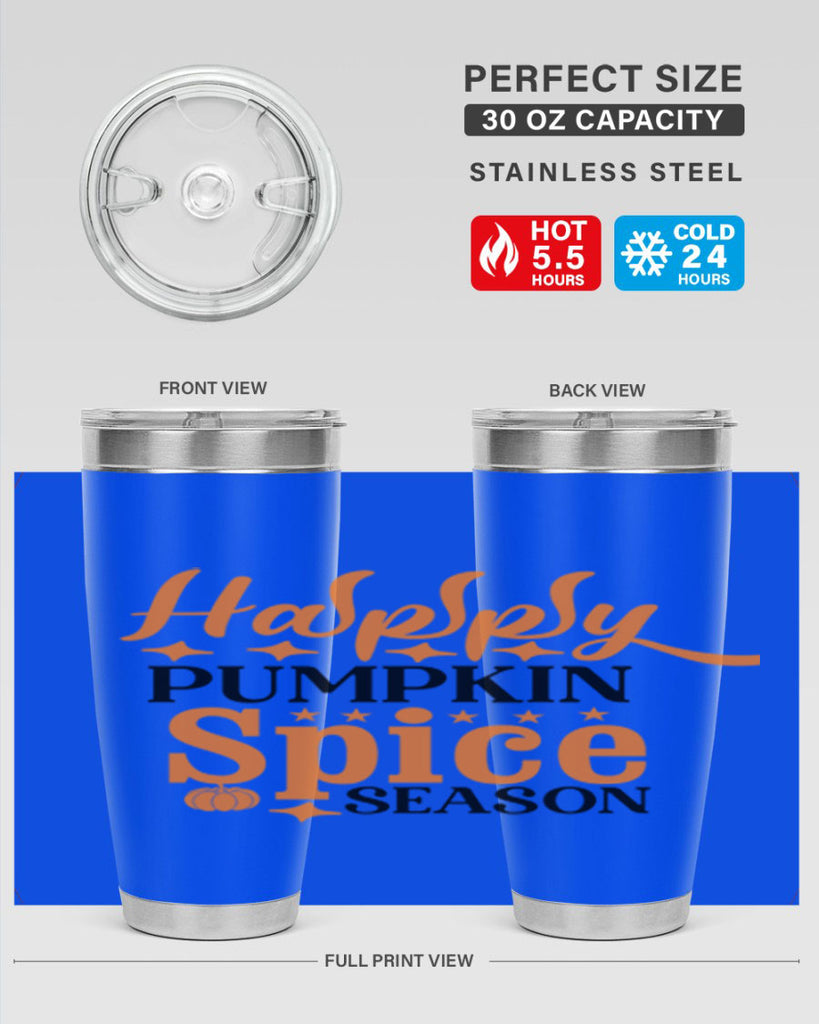 Happy Pumpkin Spice Season 245#- fall- Tumbler