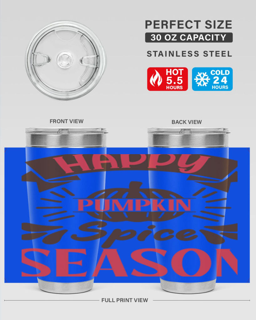 Happy Pumpkin Spice Season 246#- fall- Tumbler