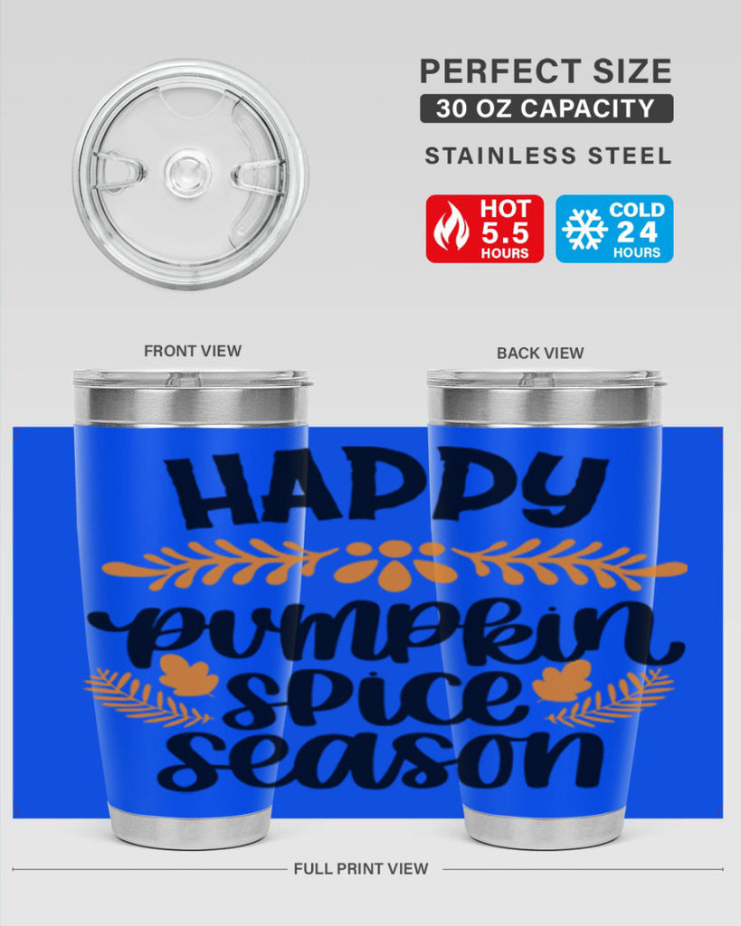 Happy Pumpkin Spice Season 492#- fall- Tumbler
