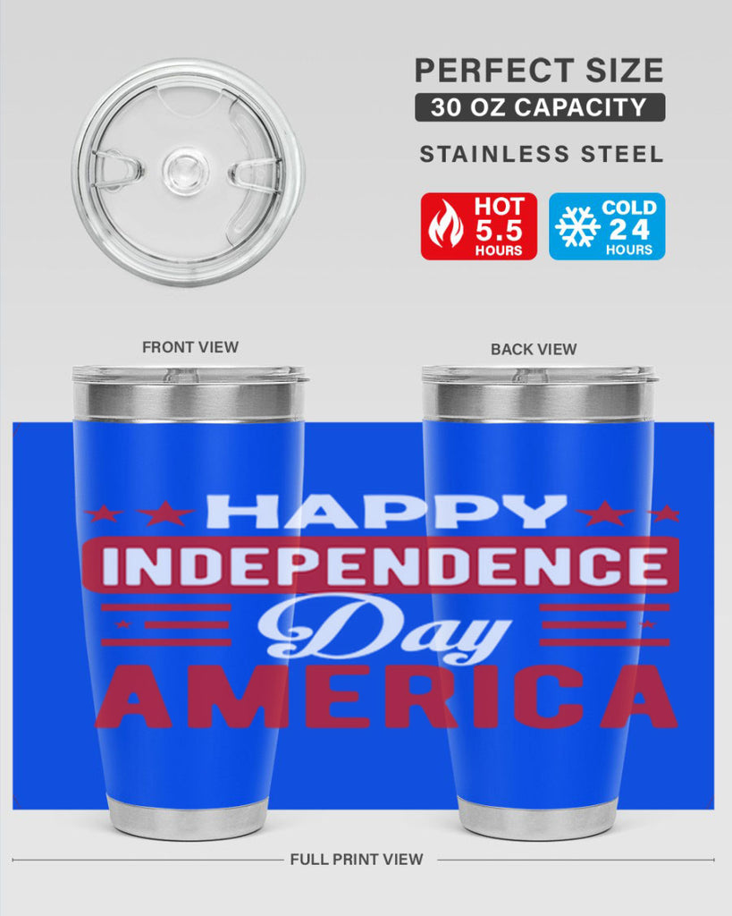 Happy independece day America Style 103#- Fourt Of July- Tumbler