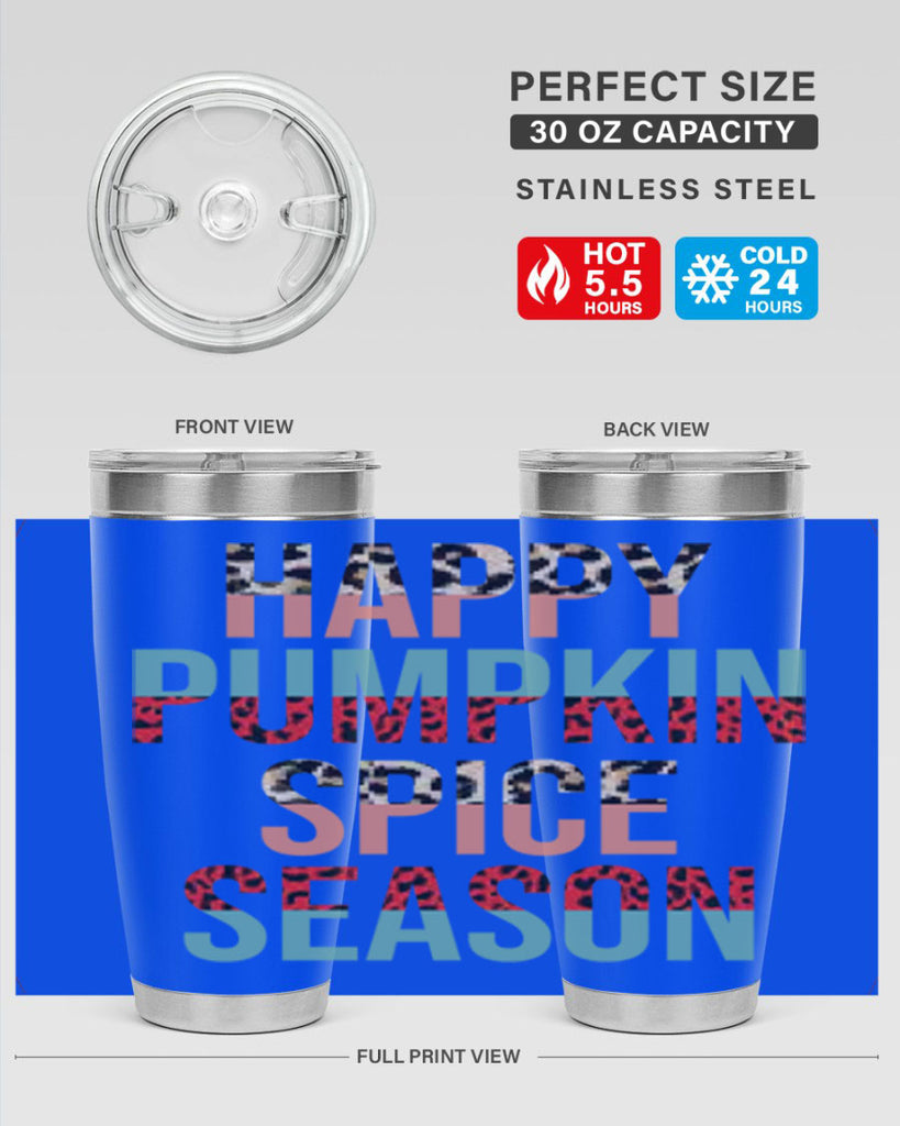 Happy pumpkin spice season 242#- fall- Tumbler