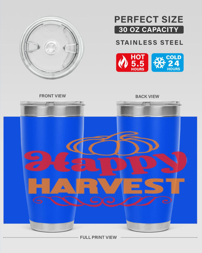 HappyHarvest 256#- fall- Tumbler