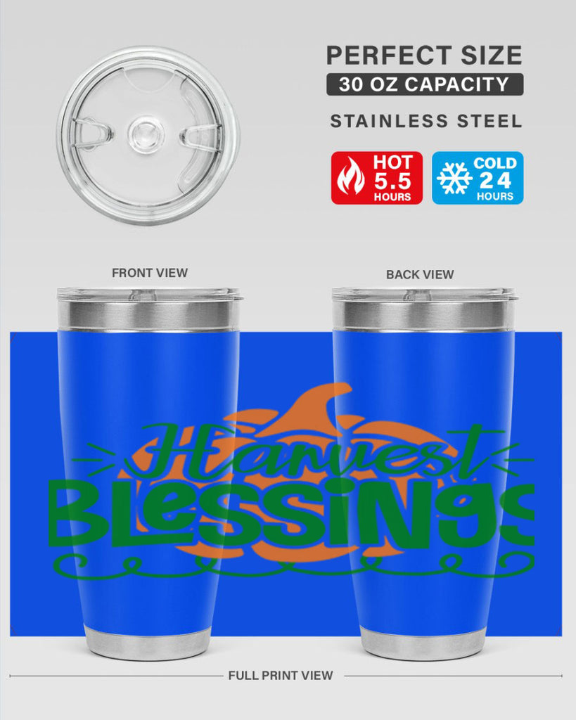 Harvest Blessings 265#- fall- Tumbler