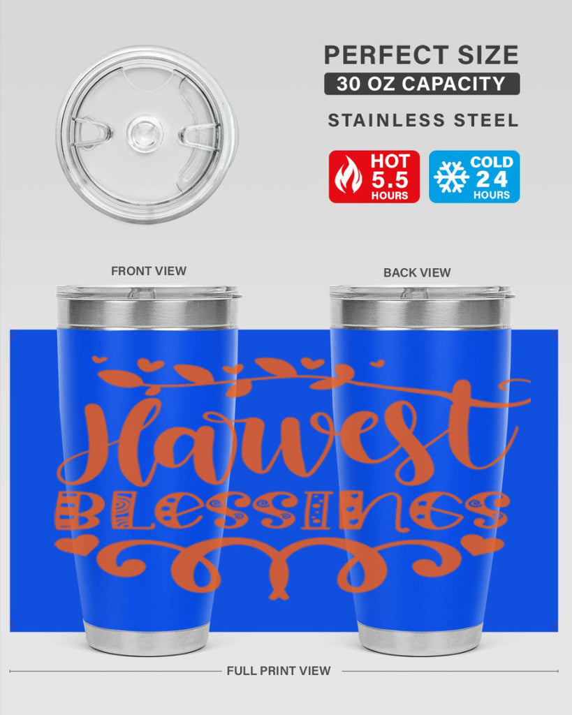 Harvest Blessings 266#- fall- Tumbler