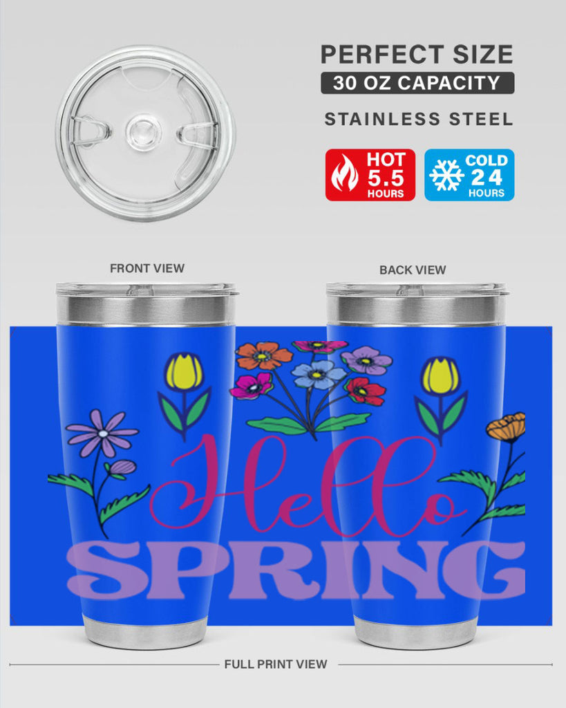Hello Spring  233#- spring- Tumbler