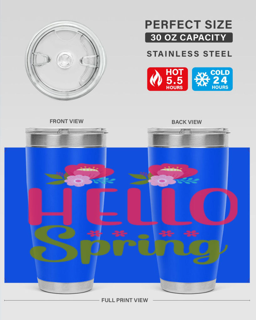 Hello Spring 186#- spring- Tumbler