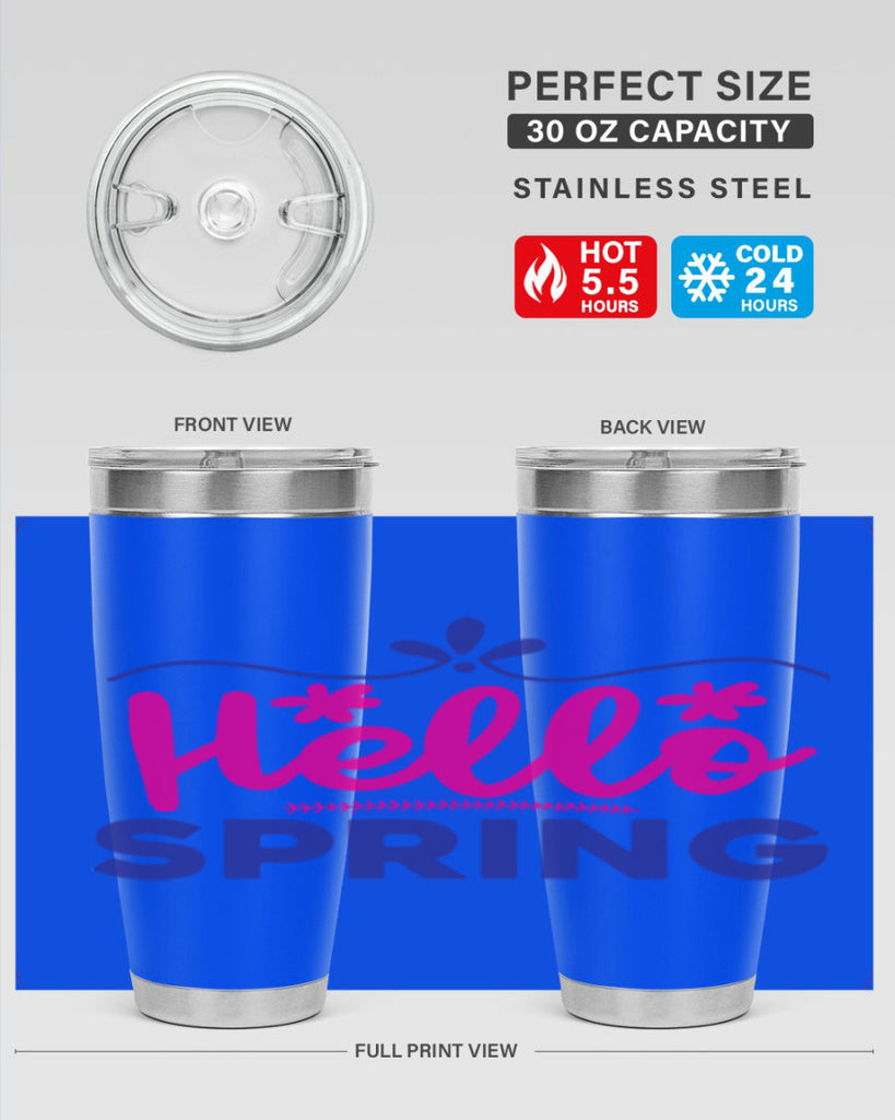 Hello Spring 212#- spring- Tumbler