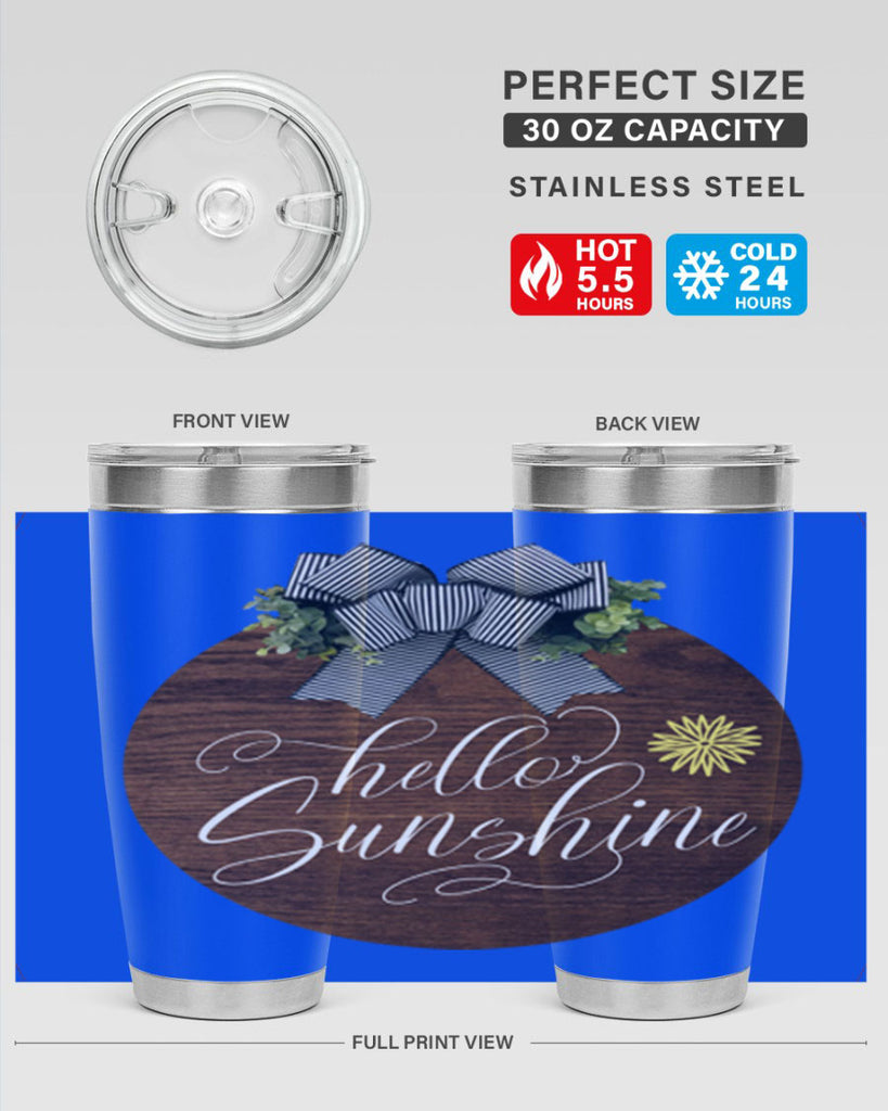 Hello Spring Lettering Mockup200#- spring- Tumbler
