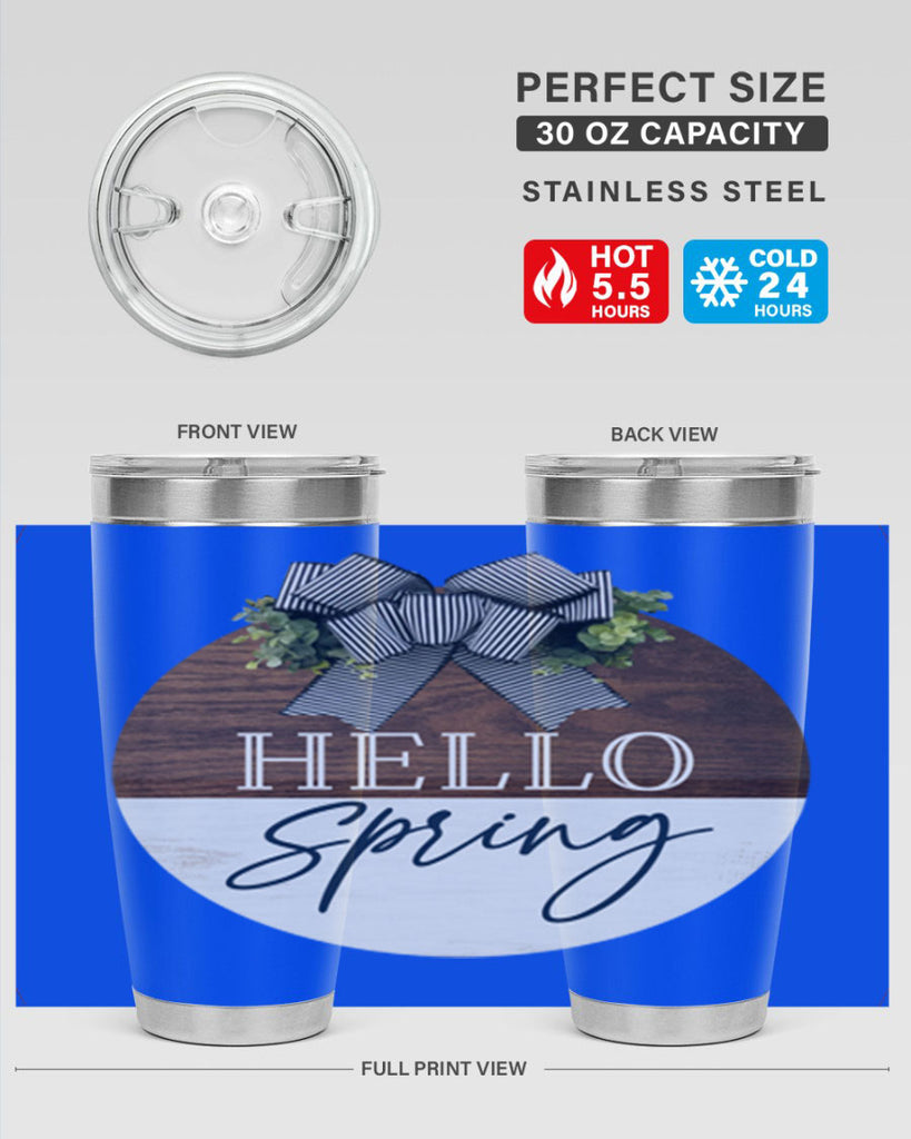 Hello Spring basic Mockup187#- spring- Tumbler