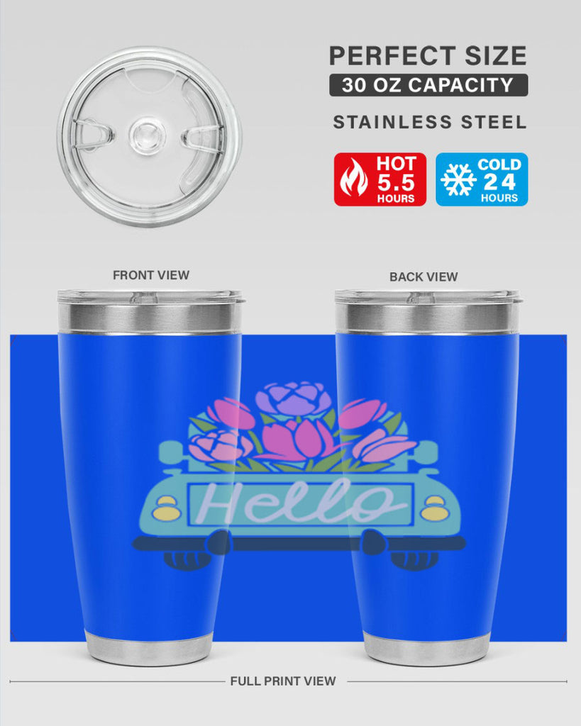 Hello Truck218#- spring- Tumbler
