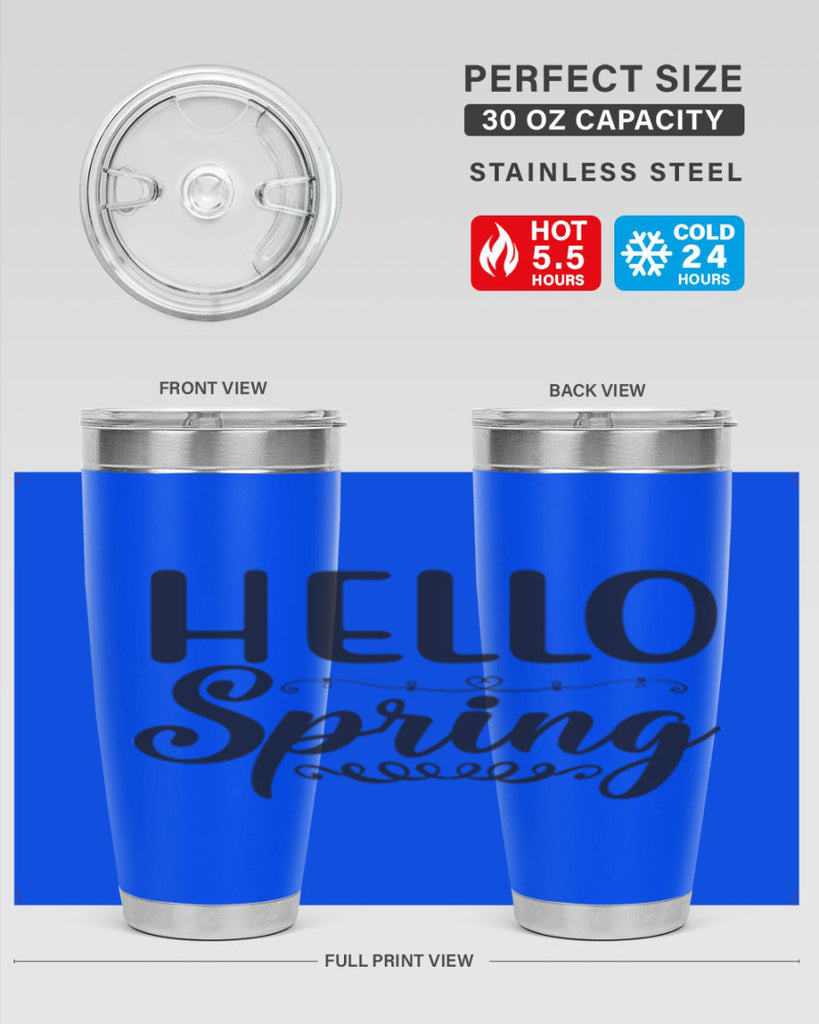 Hello spring 185#- spring- Tumbler