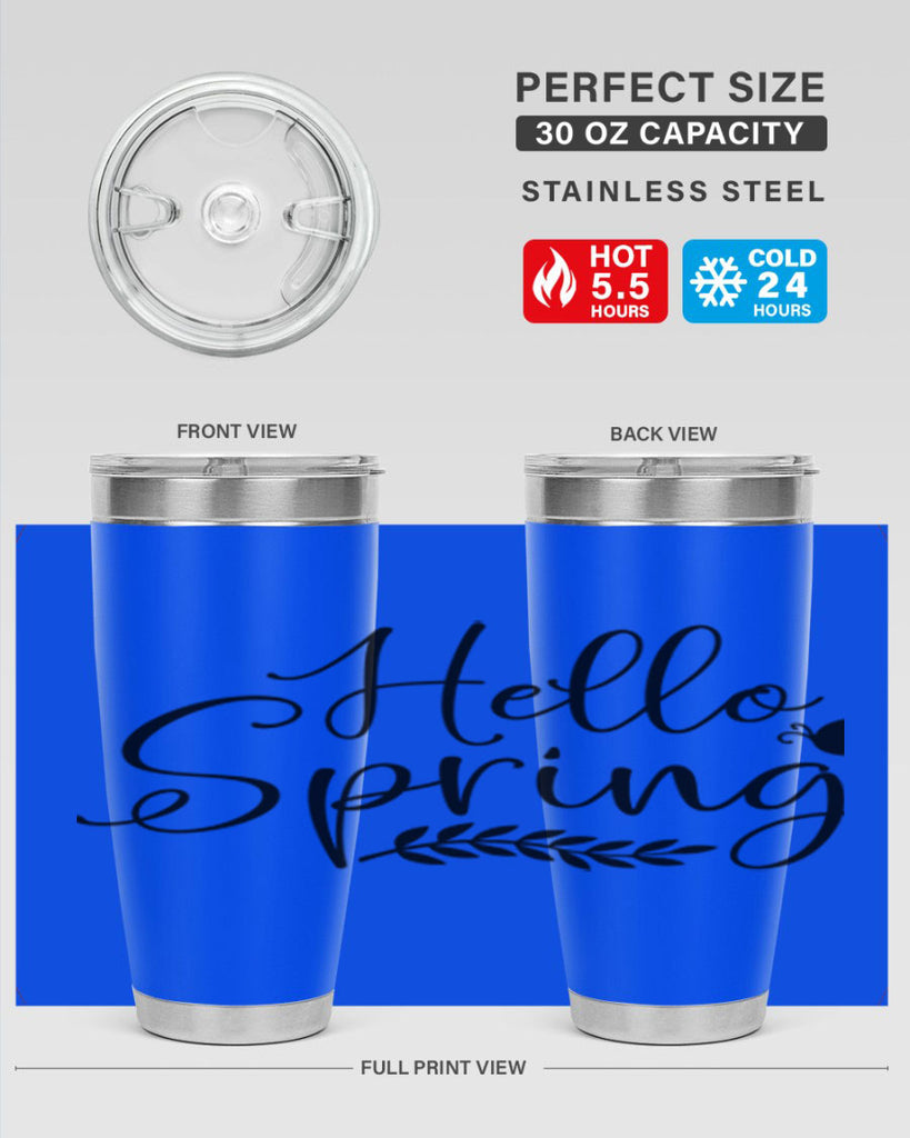 Hello spring design  222#- spring- Tumbler