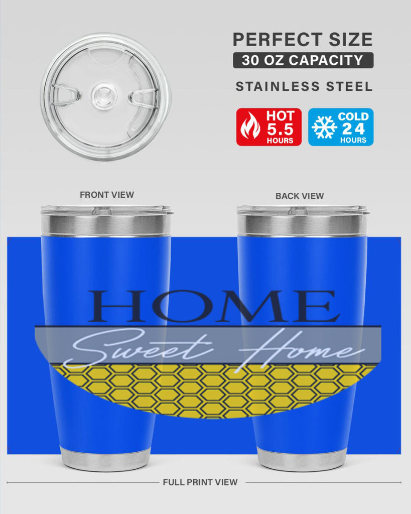 Home Sweet Home Hive lines246#- spring- Tumbler