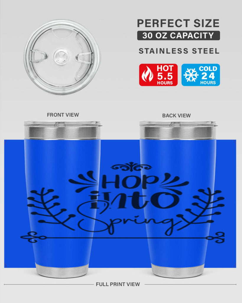 Hop into Spring 248#- spring- Tumbler