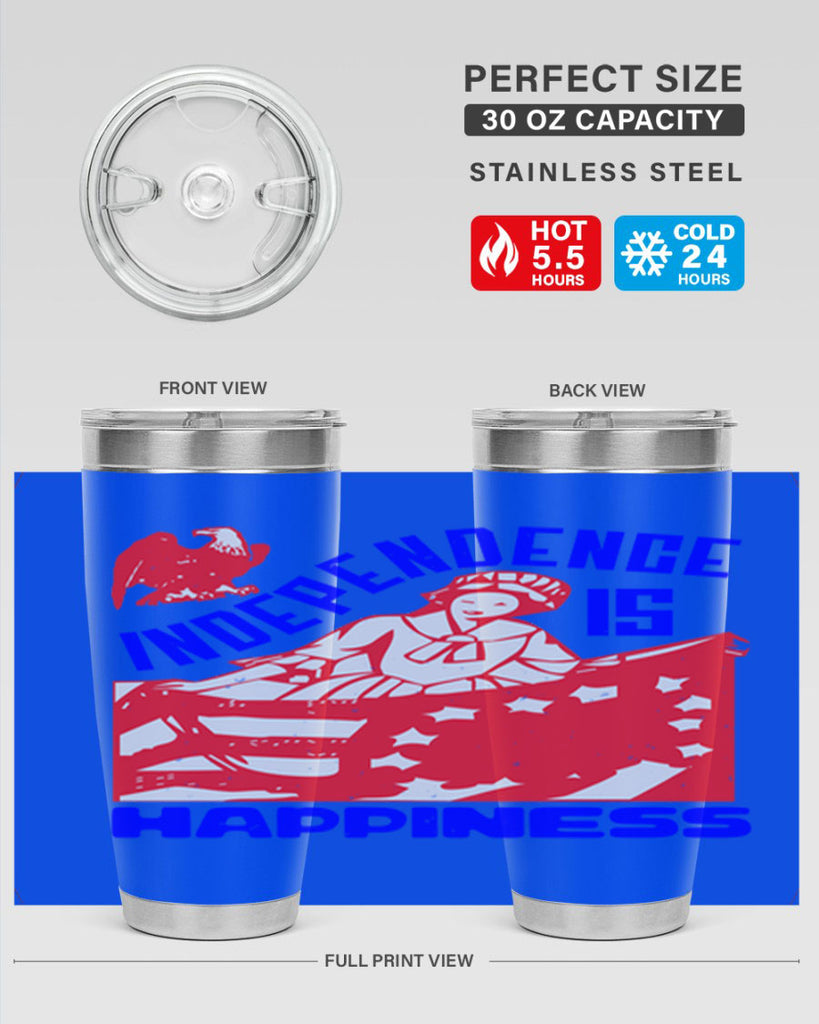 Independence is Style 26#- Fourt Of July- Tumbler