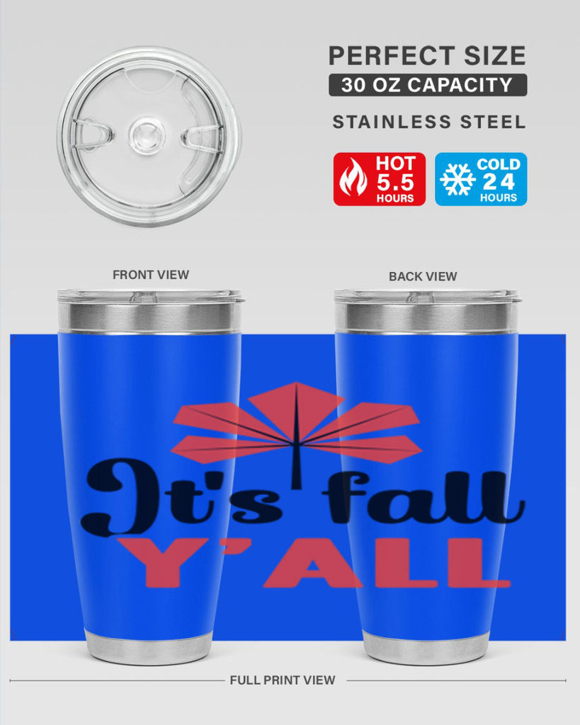 Its fall yall 373#- fall- Tumbler
