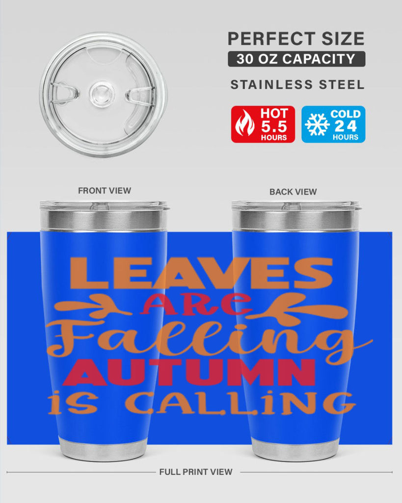 LeavesAreFallingAutumnis 394#- fall- Tumbler