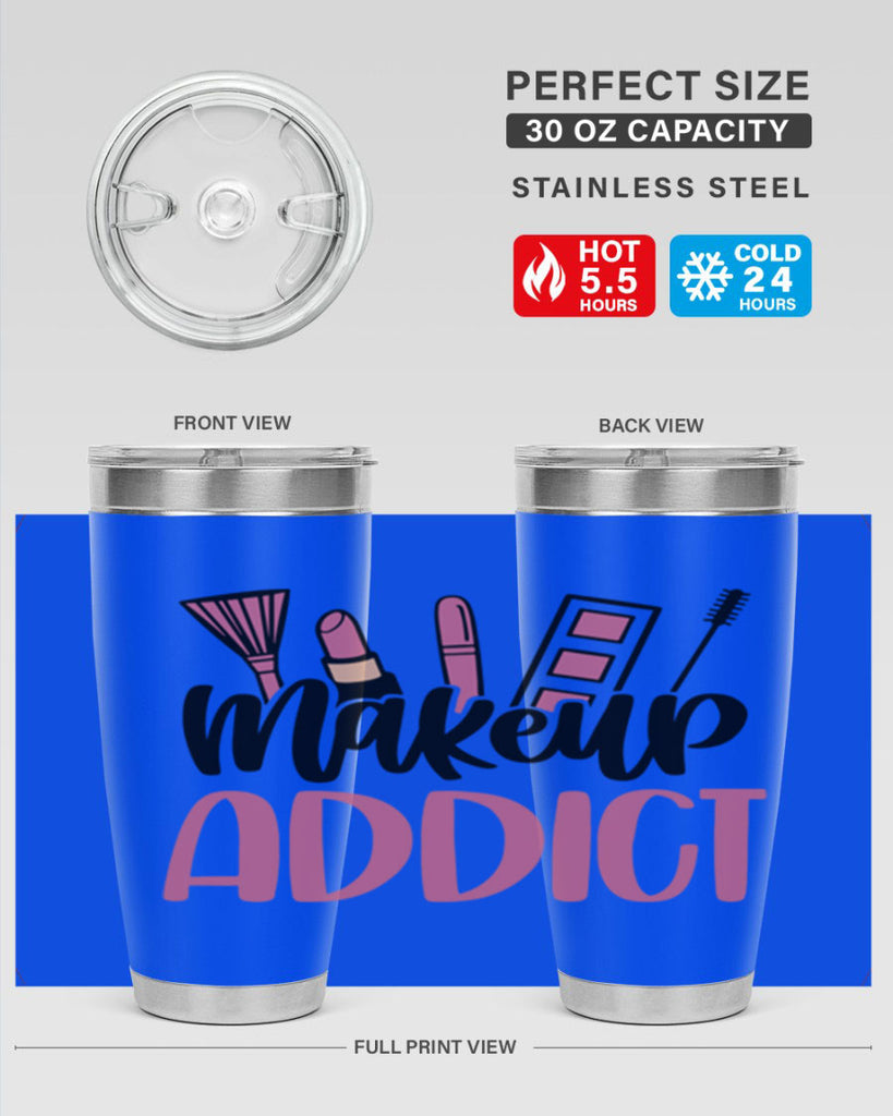 Makeup Addict Style 55#- make up- Tumbler