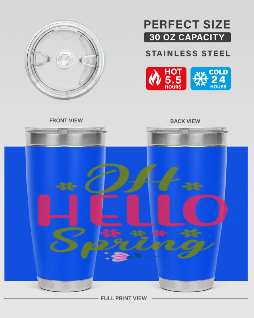 Oh Hello Spring 360#- spring- Tumbler