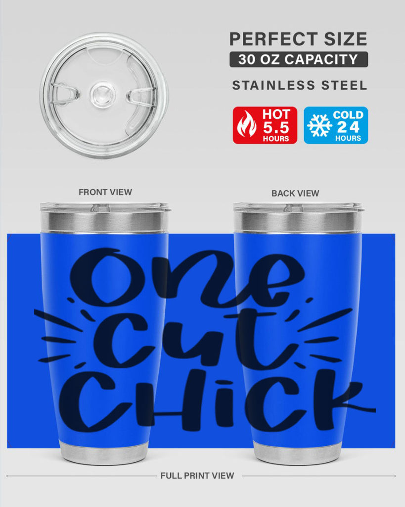 One cut chick  388#- spring- Tumbler