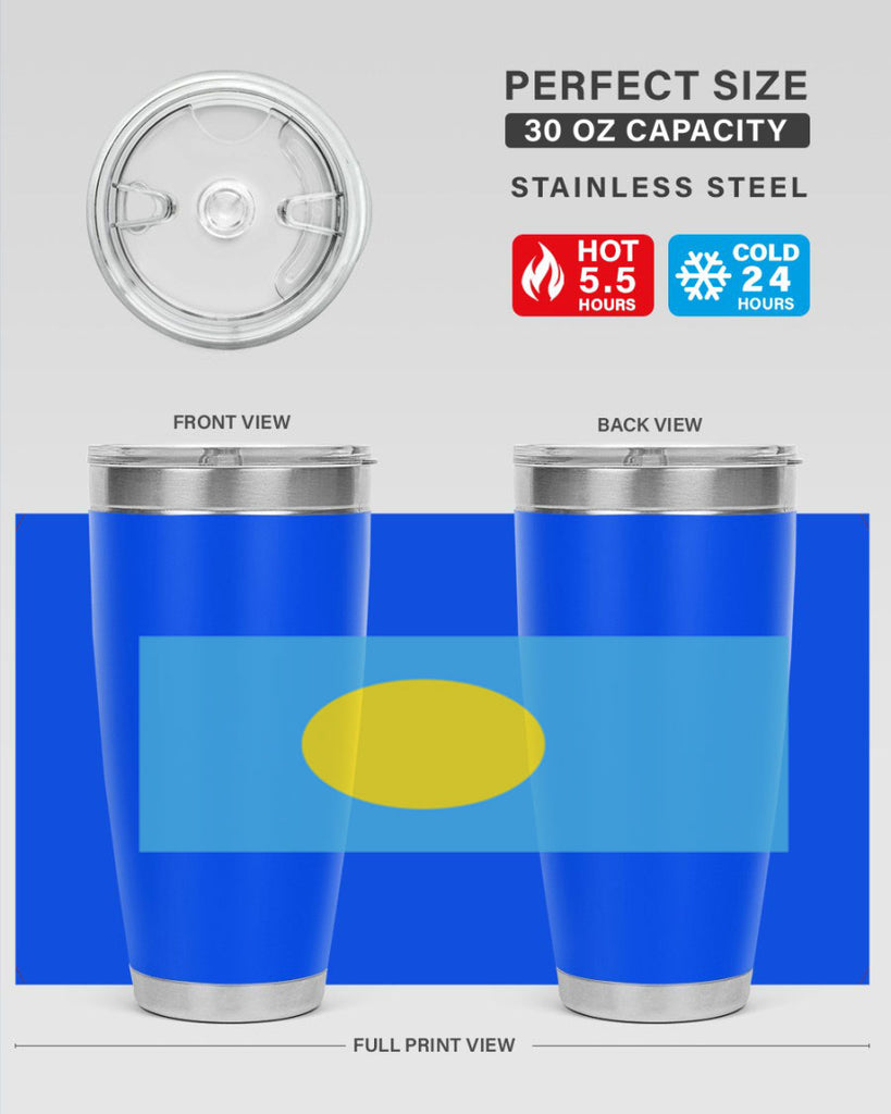 Palau 65#- world flags- Tumbler