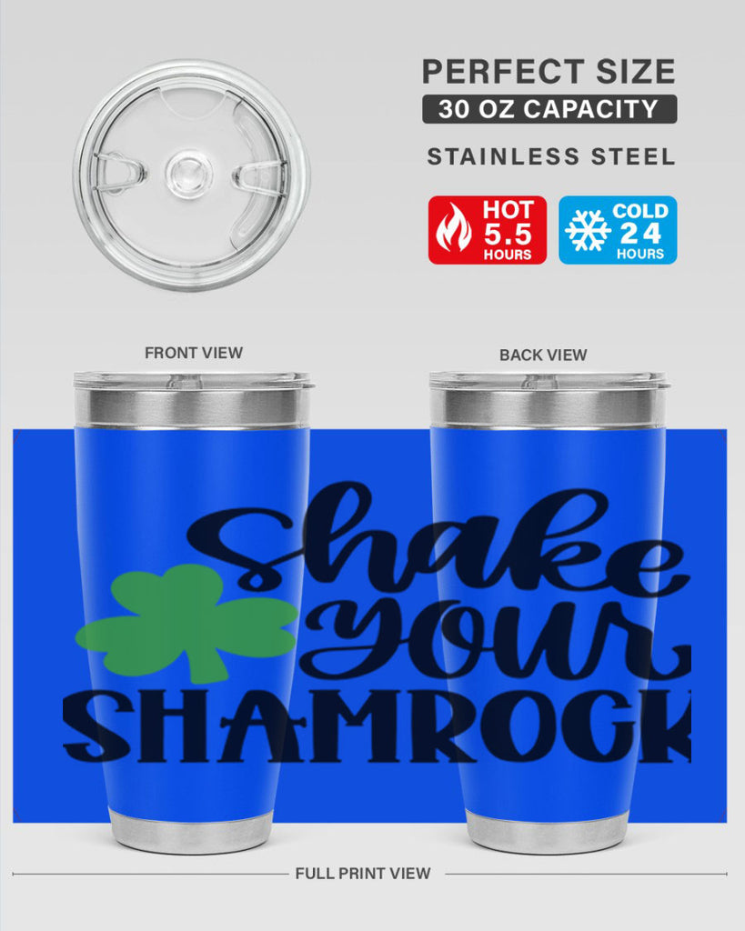 Shake Your Shamrock Style 33#- St Patricks Day- Tumbler