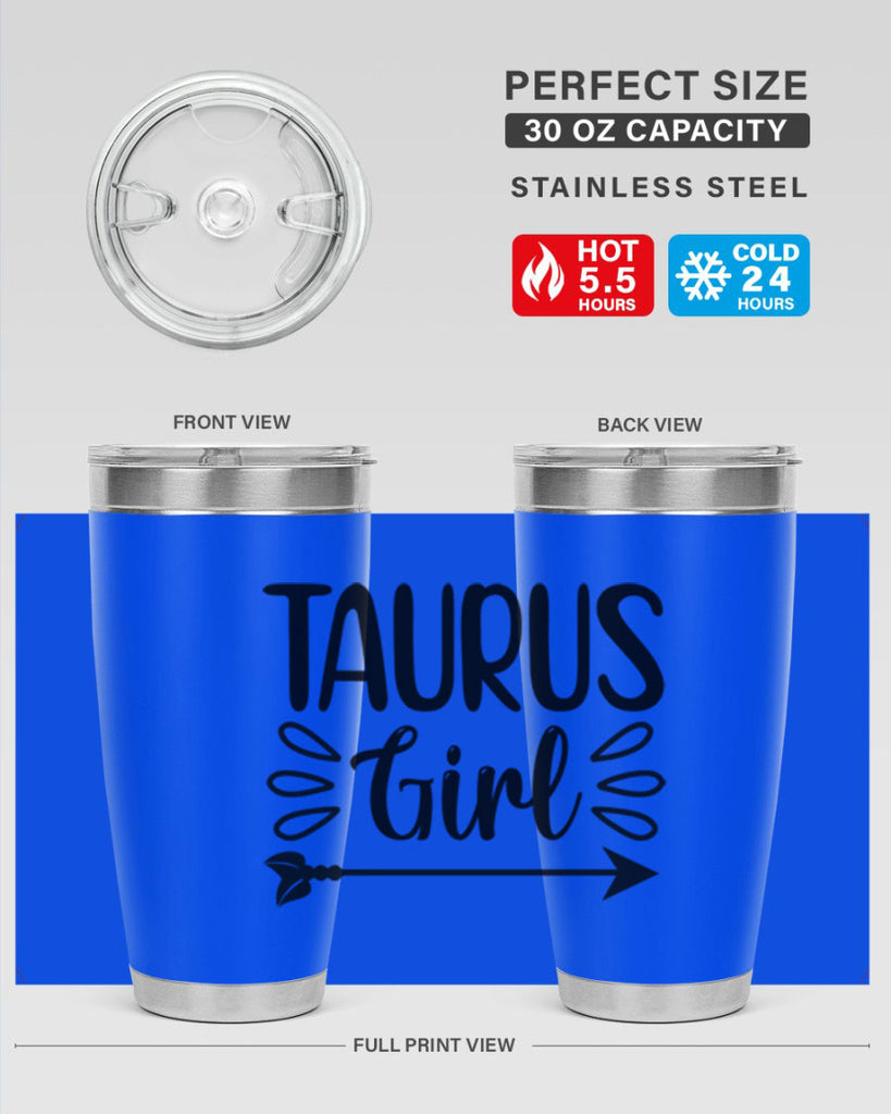 Taurus girl 500#- zodiac- Tumbler