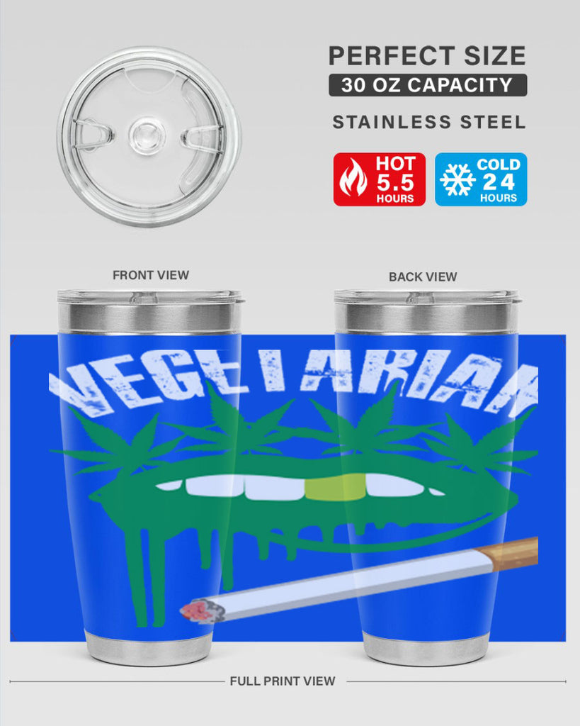 Vegetarian 270#- marijuana- Tumbler