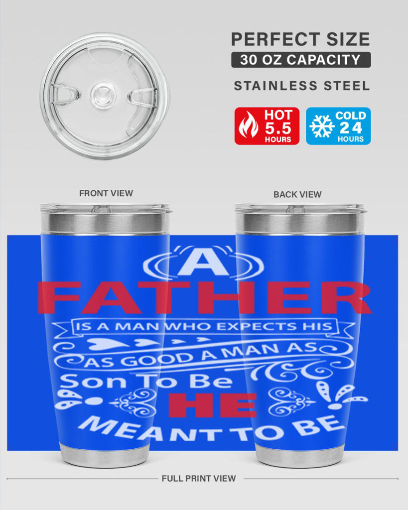 a father 247#- fathers day- Tumbler