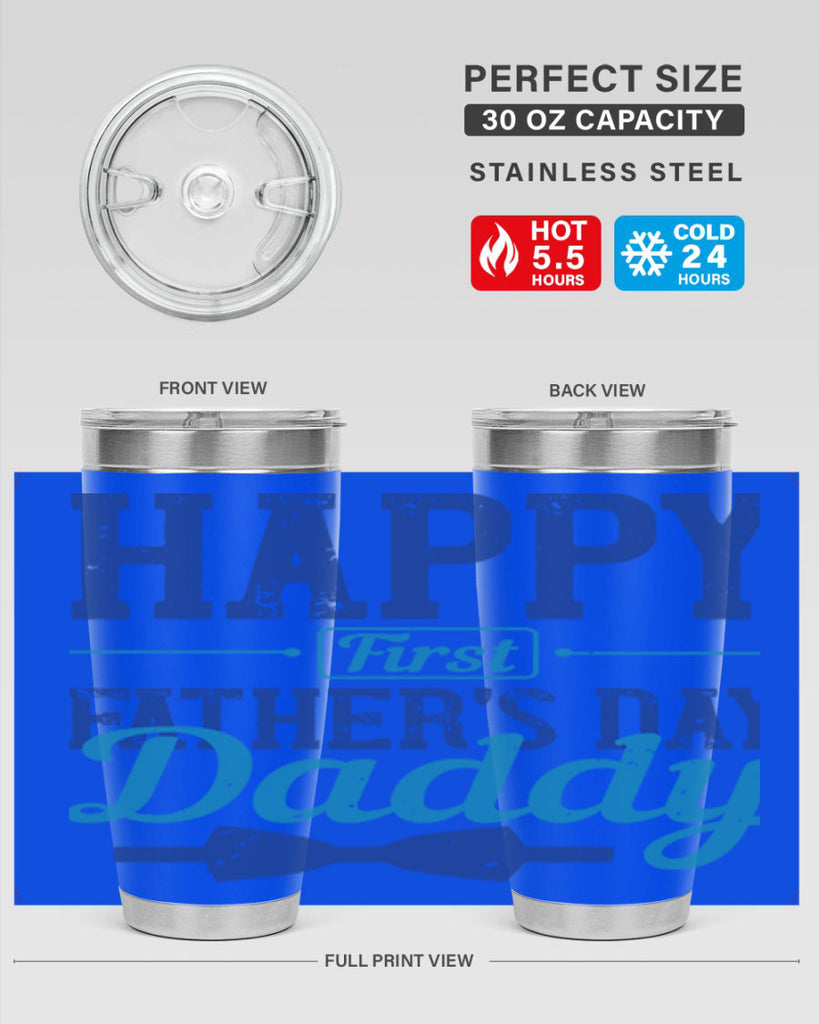 happy first fathers day daddy 210#- fathers day- Tumbler