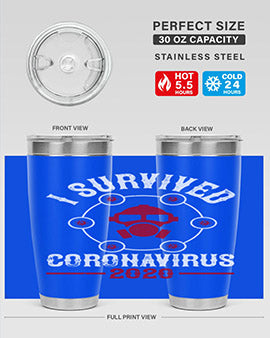 i survived coronavirus Style 32#- corona virus- Tumbler
