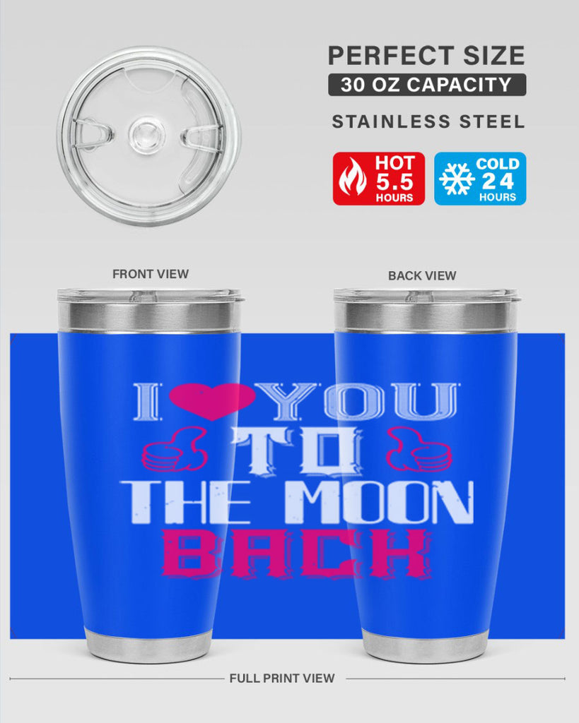 ilove you to the moon beach 49#- valentines day- Tumbler