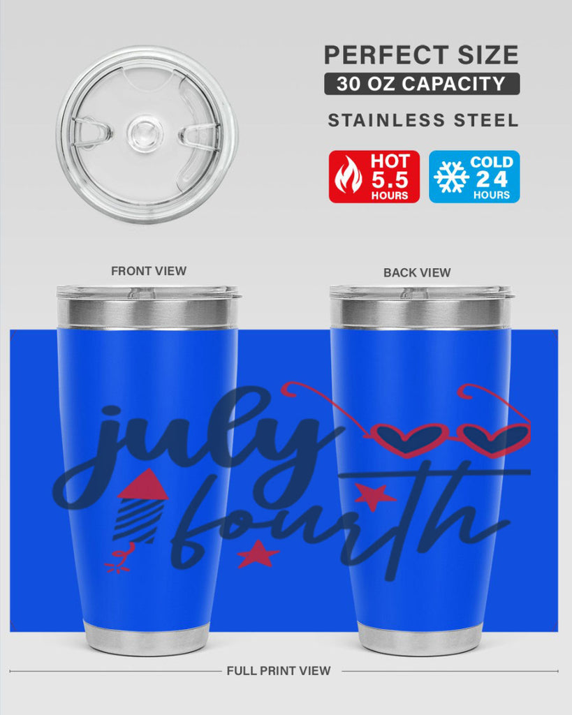 july fourth Style 70#- Fourt Of July- Tumbler