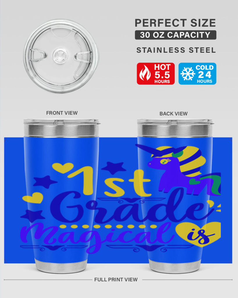 st grade magical 63#- mardi gras- Tumbler