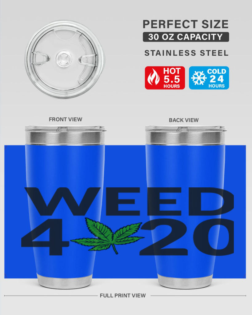 weed 420 282#- marijuana- Tumbler