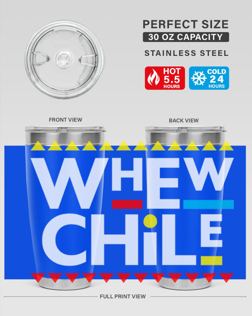 whew chile 11#- black words phrases- Cotton Tank