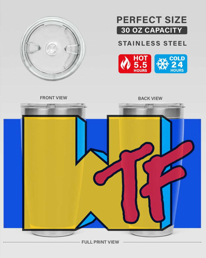 wtf 8#- black words phrases- Cotton Tank