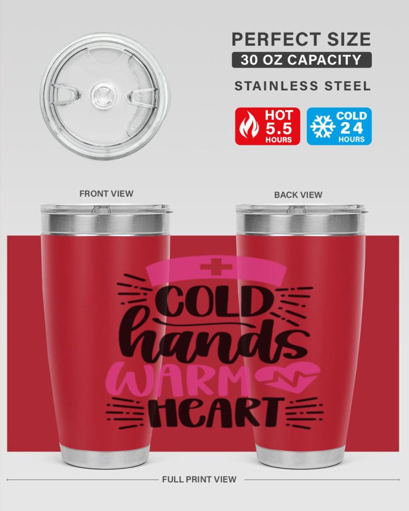 Cold Hands Warm Heart Style Style 206#- nurse- tumbler