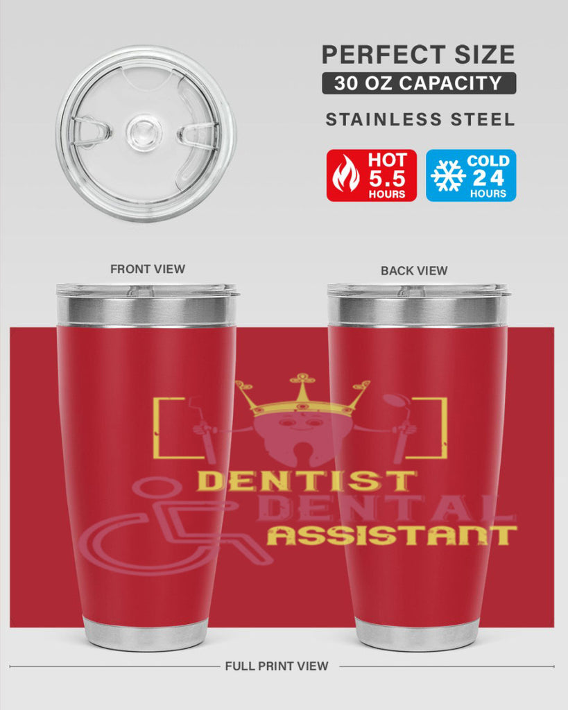 Dentist dental assistant Style 47#- dentist- tumbler