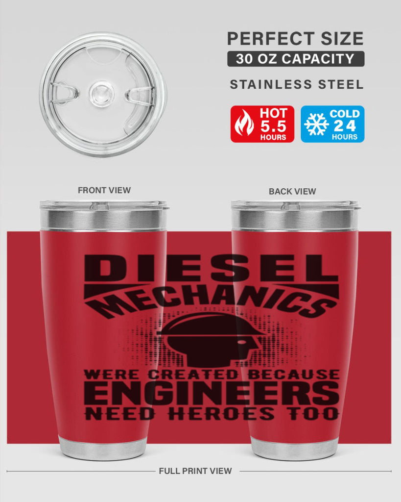 Diesel mechanics Style 19#- engineer- tumbler