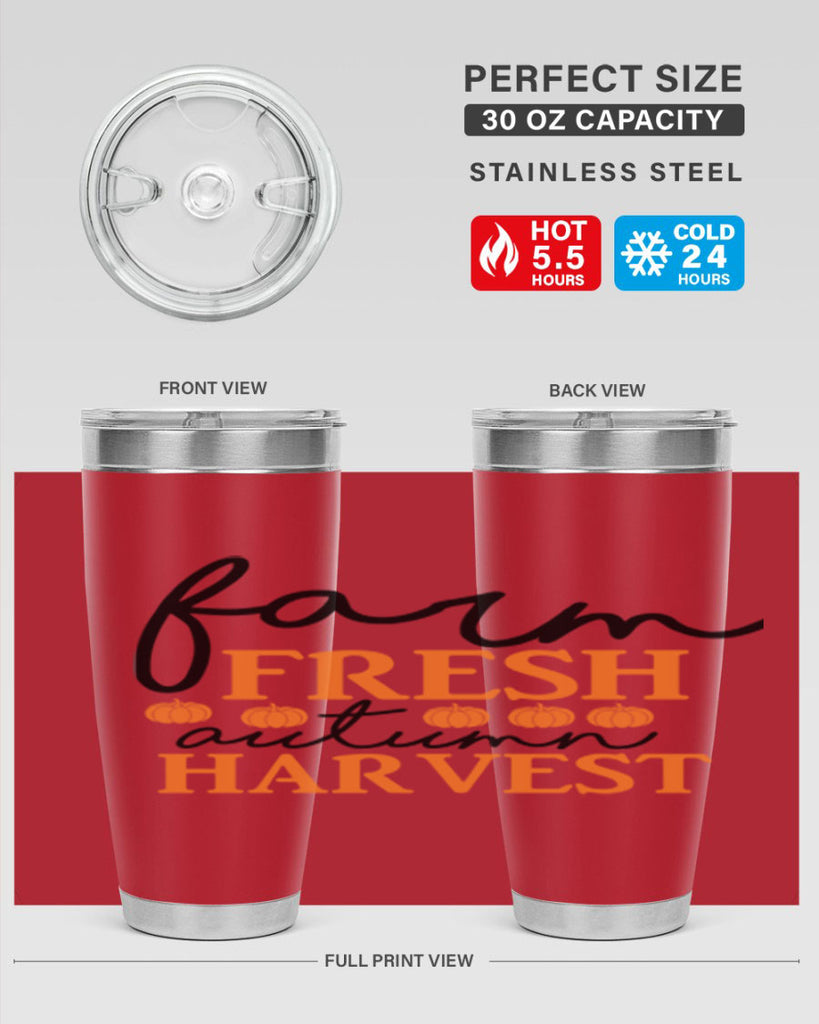 Farm Fresh Autumn Harvest 171#- fall- Tumbler