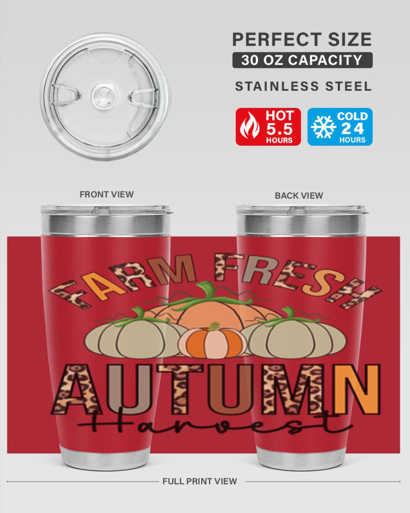 Farm fresh Autumn Harvest 170#- fall- Tumbler