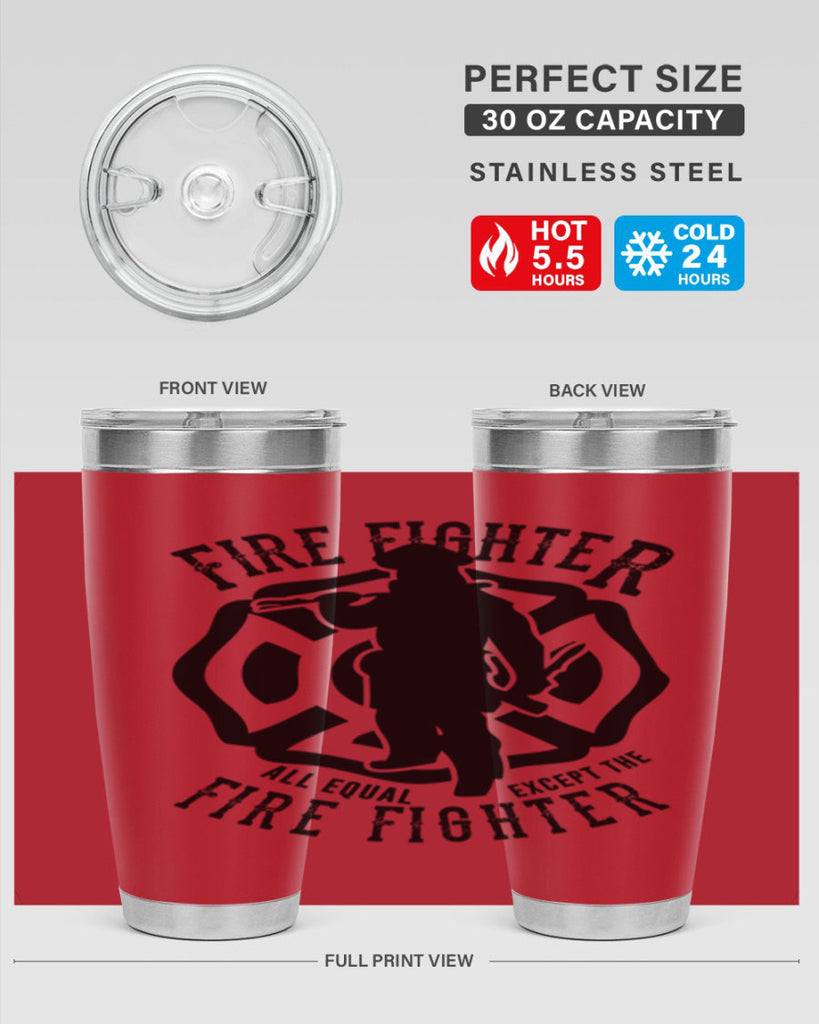 Fire Fighter Style 81#- fire fighter- tumbler