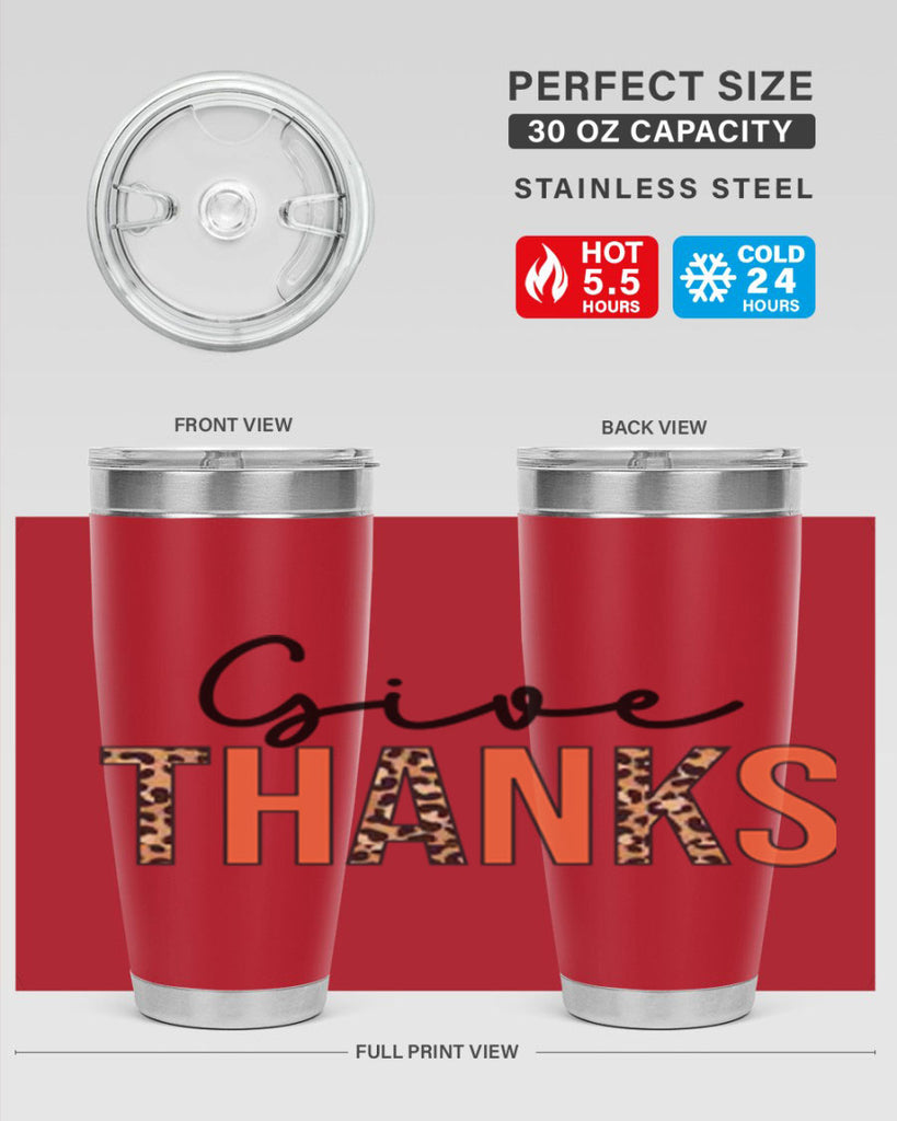 Give thanks 194#- fall- Tumbler